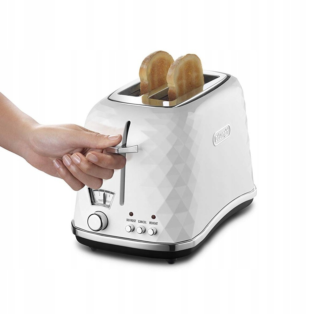 Тостер De'Longhi CTJ 2103. W Brillante, белый