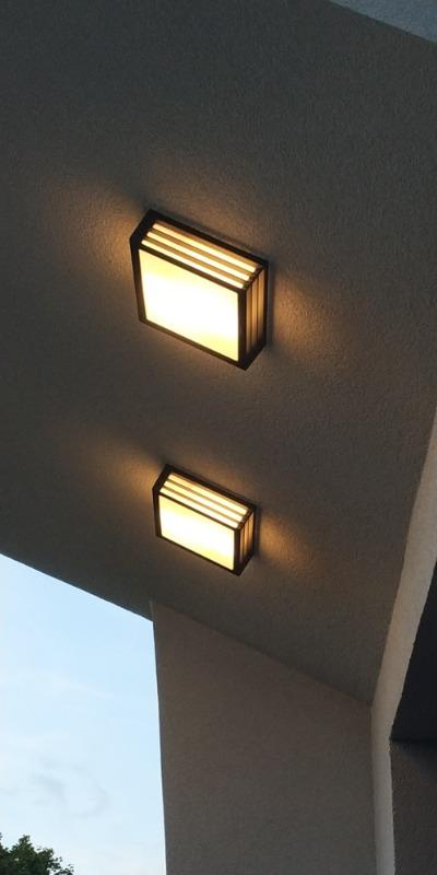 Настенный/потолочный садовый светильник PHILIPS Moonshine 17350/93/Pn