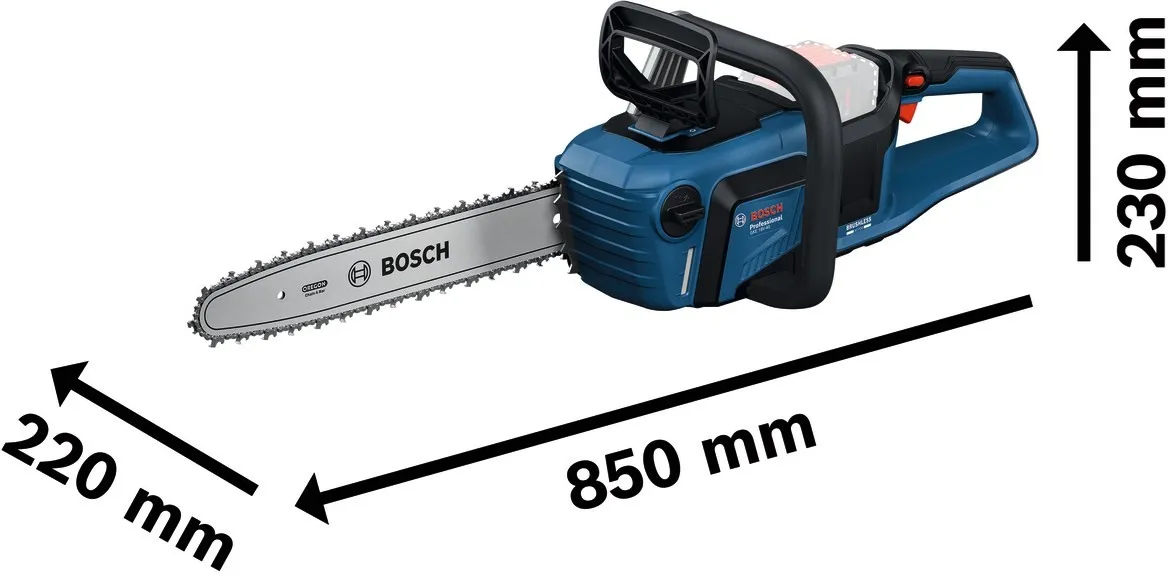 Аккумуляторная цепная пила Bosch GKE 18V-40 Professional 06008D3000
