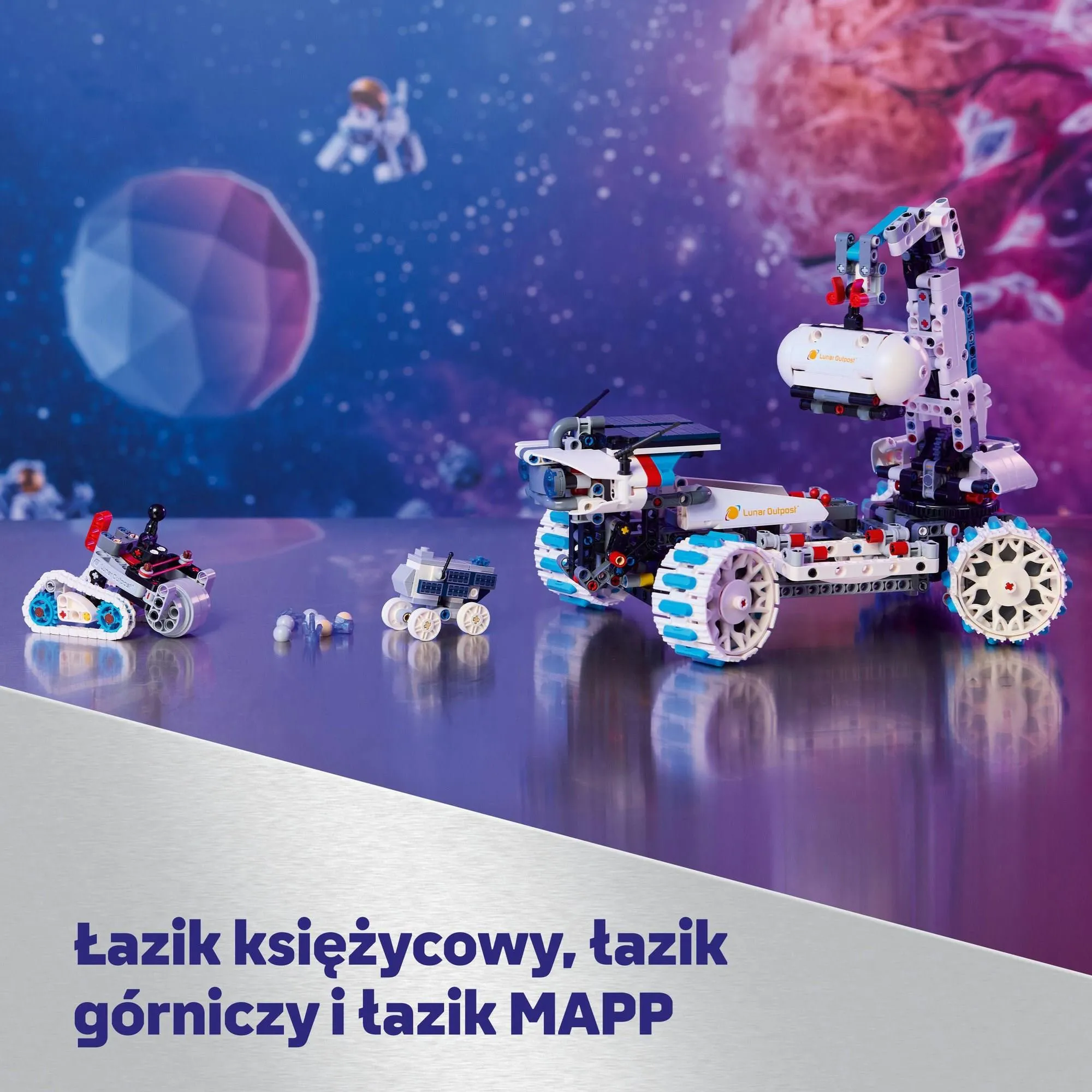 Конструктор LEGO Technic 42211 Космический марсоход Lunar Outpost