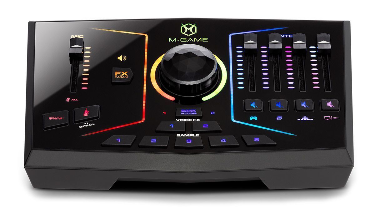 Внешняя звуковая карта с USB M-Audio M-GAME RGB Dual
