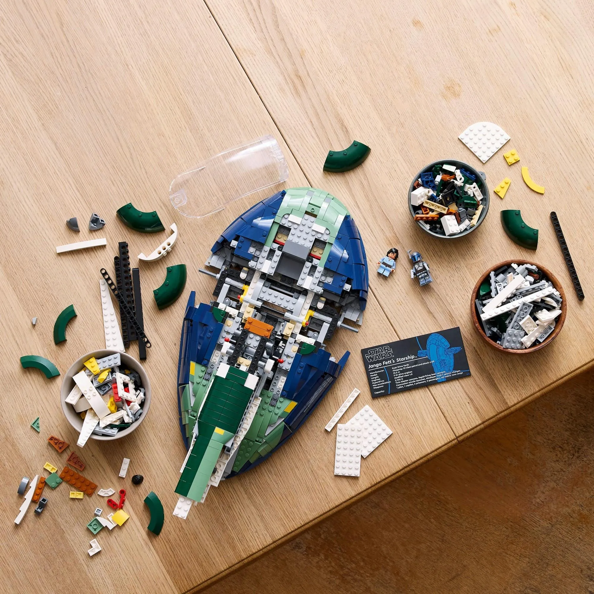 Конструктор LEGO Star Wars 75409 Патрульный корабль Джанго Фетта «Огненный спрей»