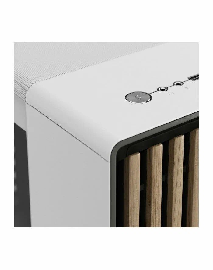 Корпус Fractal Design North XL Chalk White TG Clear Miditower (FDCNOR1X04), белый