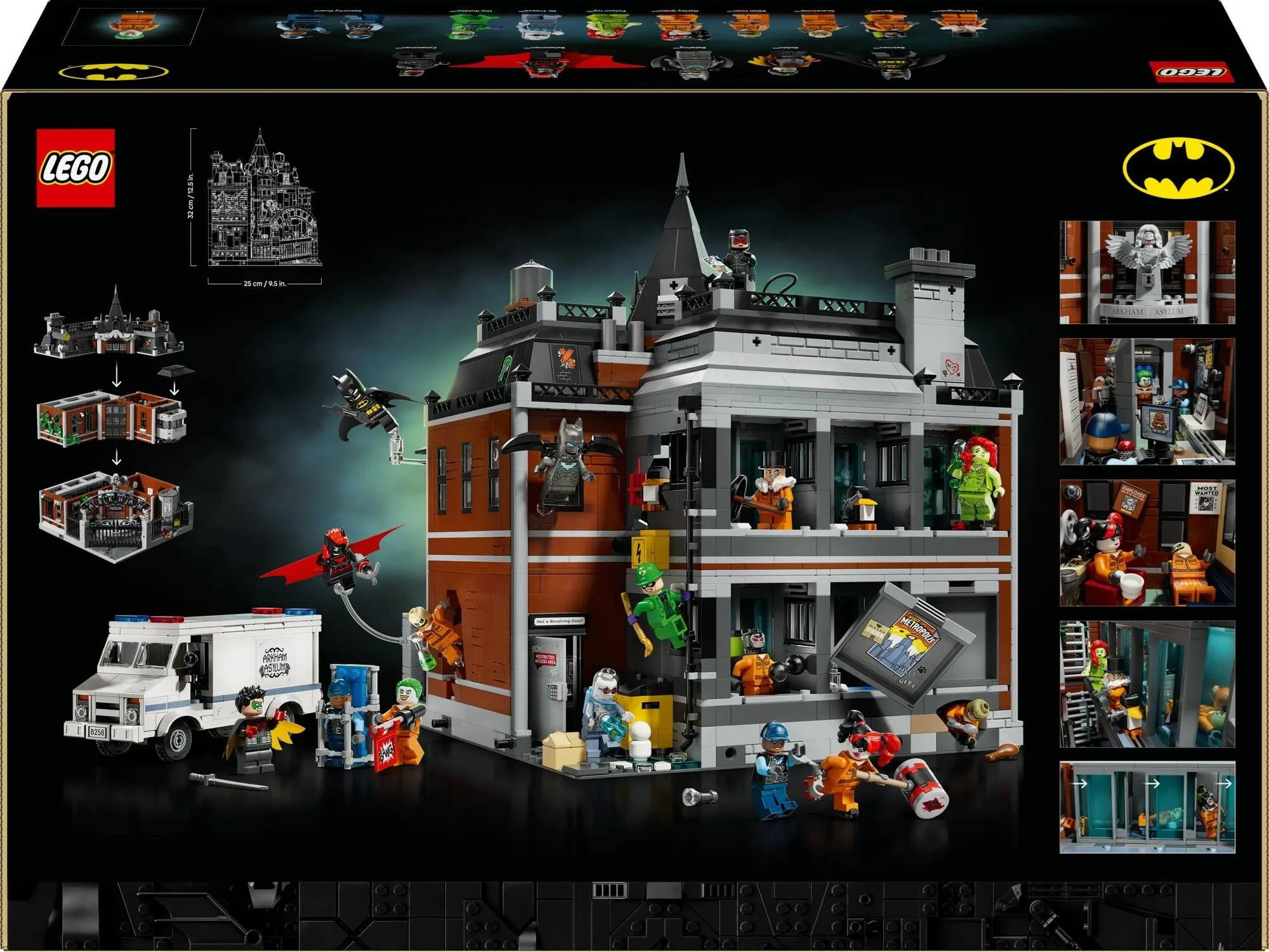 Конструктор LEGO DC Batman 76300 Лечебница Аркхем