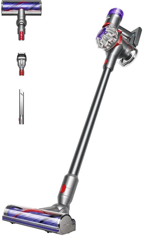 Беспроводной пылесос Dyson V8 серебро