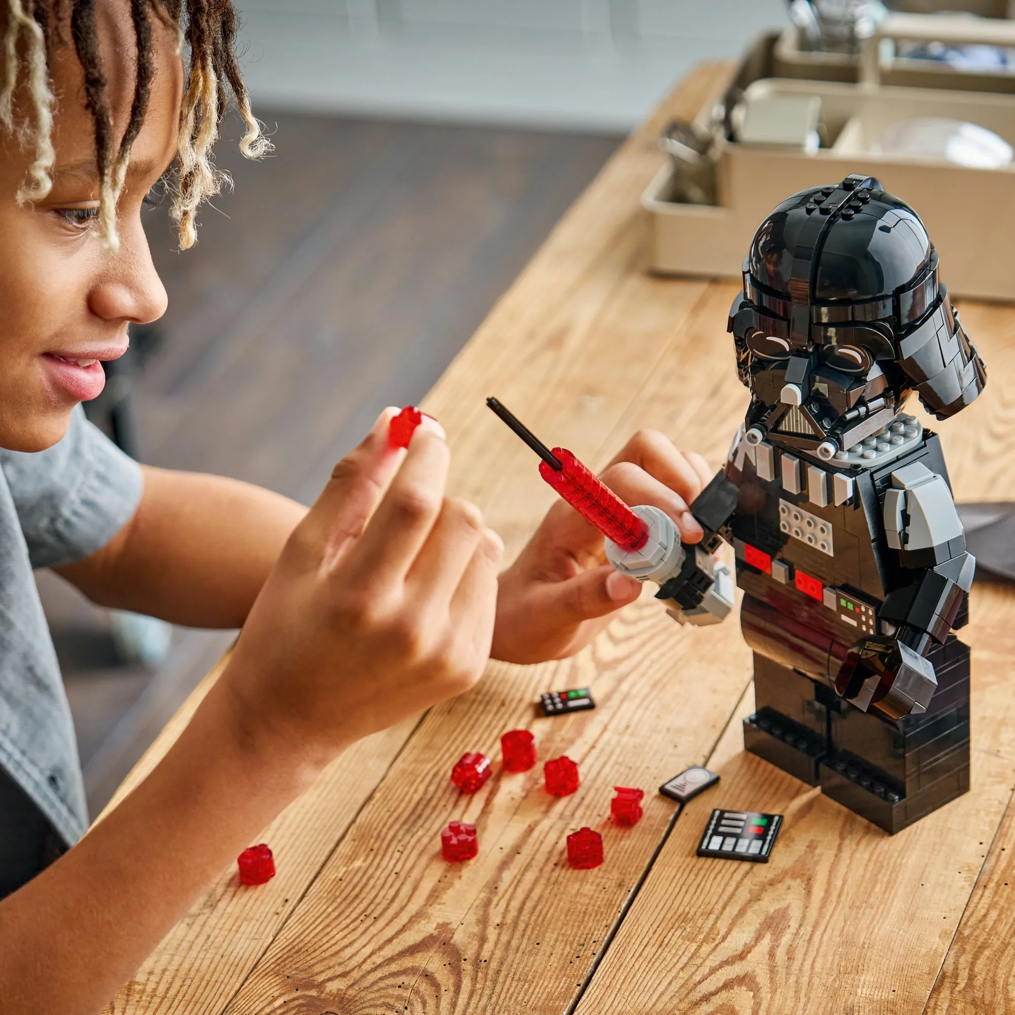 Конструктор LEGO Star Wars 75461 Увеличенная минифигурка Дарта Вейдера