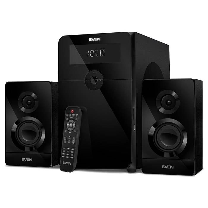 Компьютерная акустика 2.1 Sven MS-2250 SV-016722 80 Вт, 40-20000, USB, SD, черные