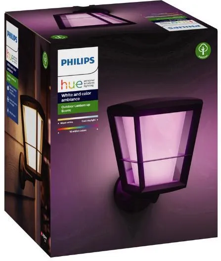 Настенный уличный светильник PHILIPS Hue White and Color Ambiance Econic черный 1743930P7