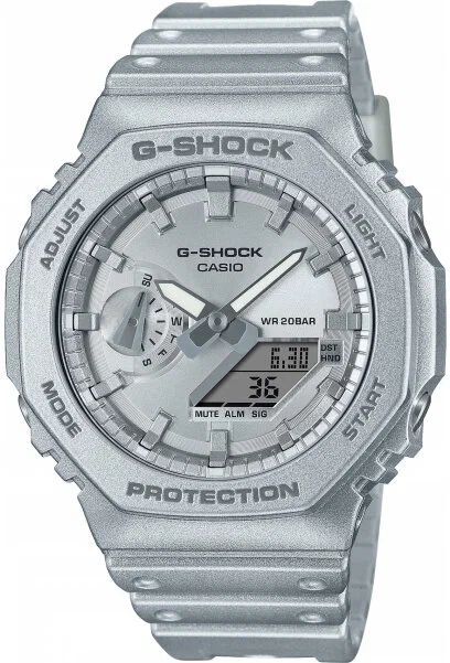 Наручные часы CASIO Наручные часы Casio GA-2100FF-8AER, серебряный