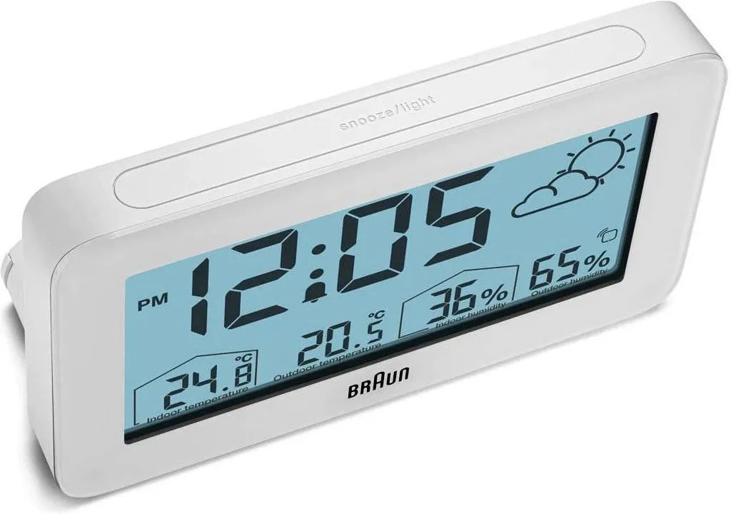 Погодная станция BRAUN BC13WP (цвет белый)