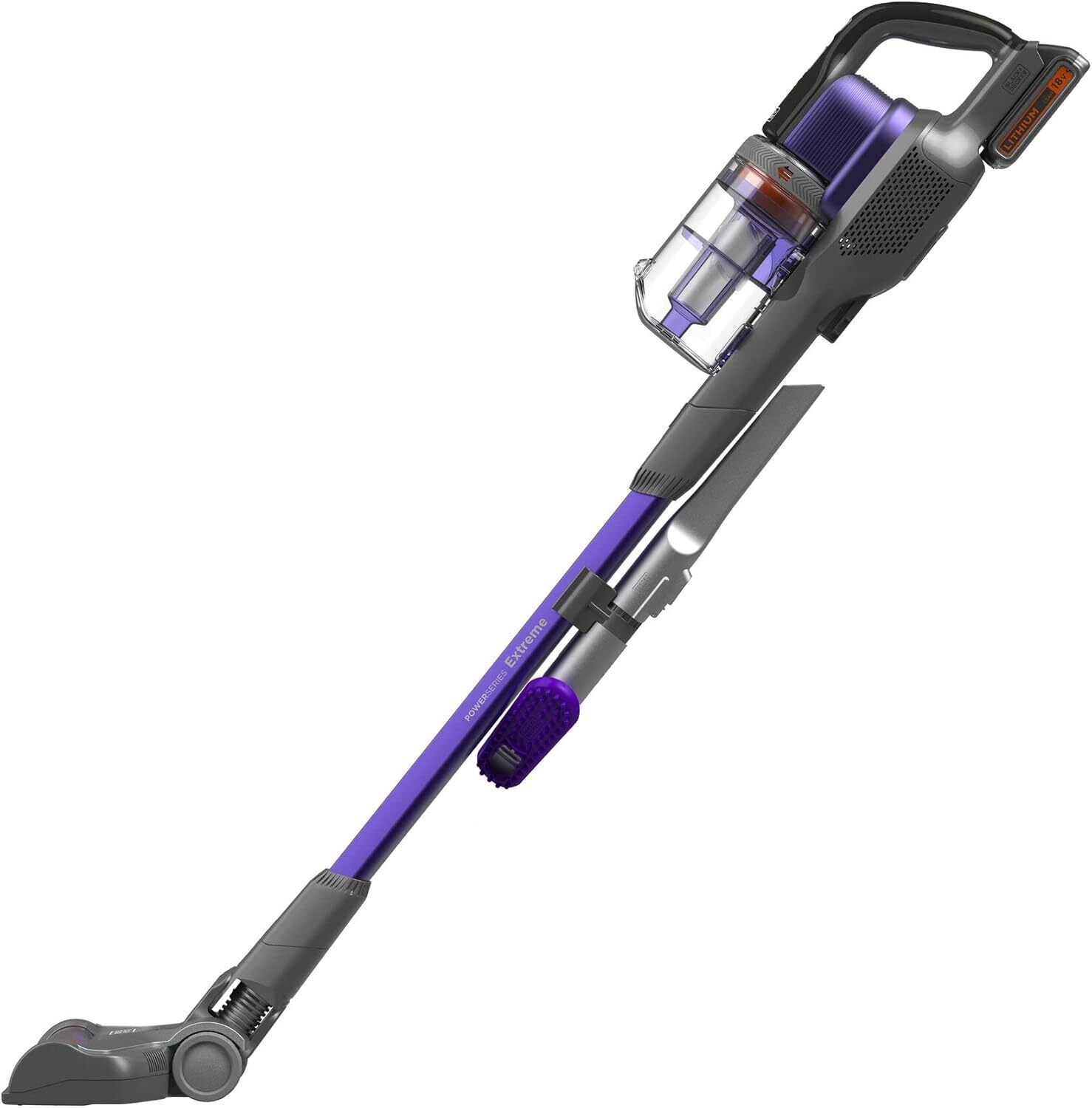 Пылесос аккумуляторный Black&Decker BDPSE1815P-QW 1*1.5 Ah/18 V с ЗУ