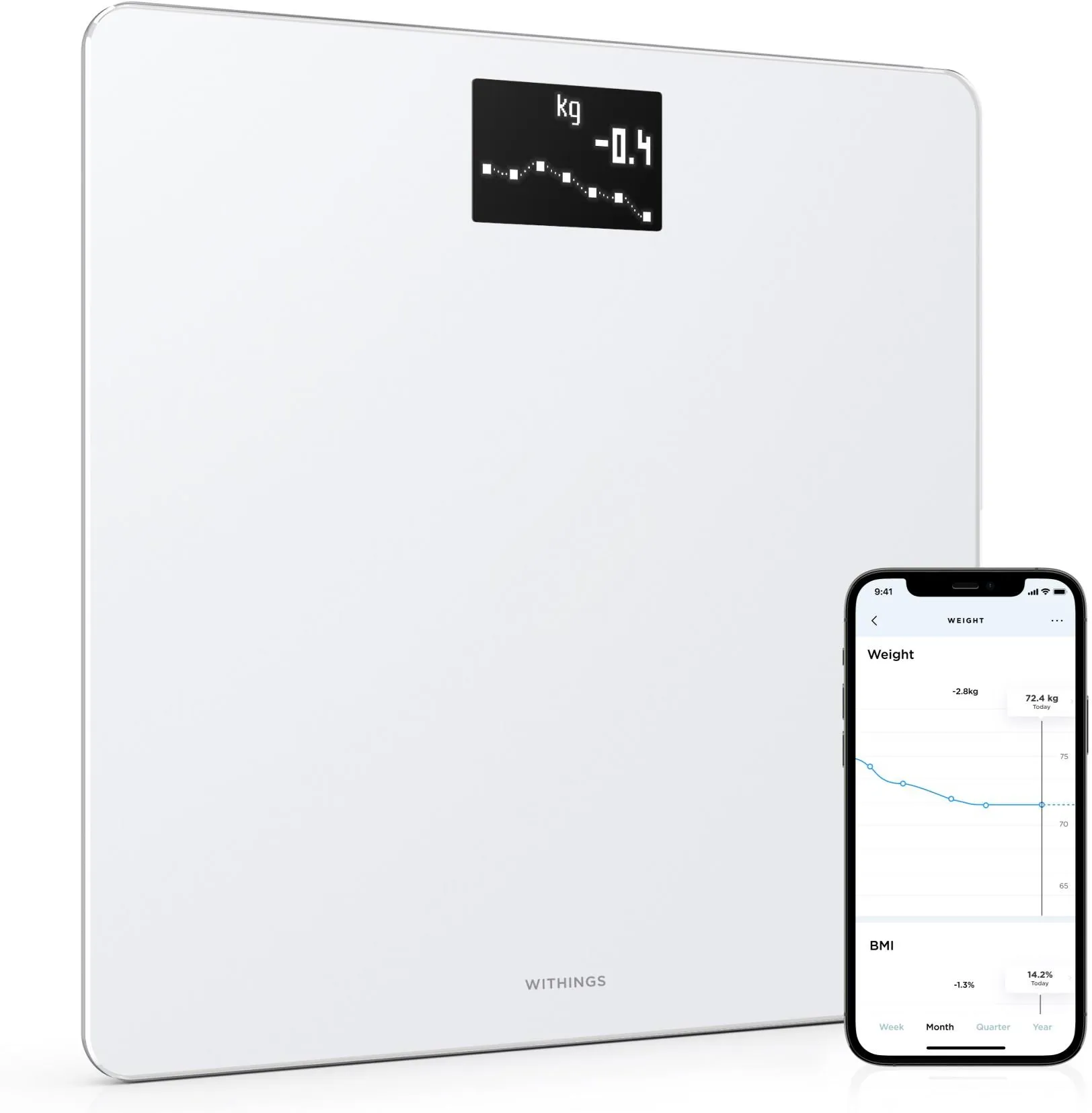 Умные весы Withings Body WBS06, белые
