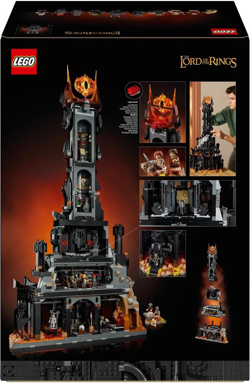 Конструктор LEGO Icons 10333 Властелин колец: Барад-дур