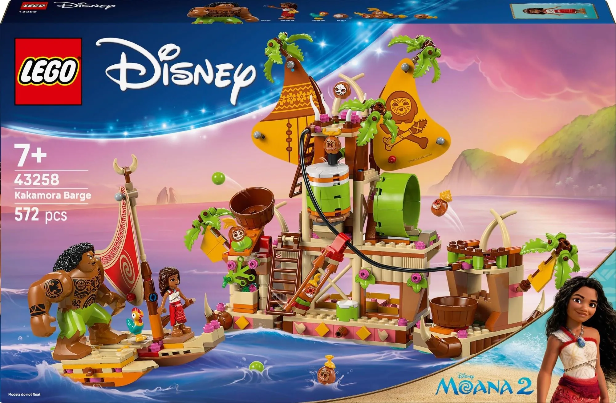 Конструктор LEGO Disney 43258 Баржа какамора