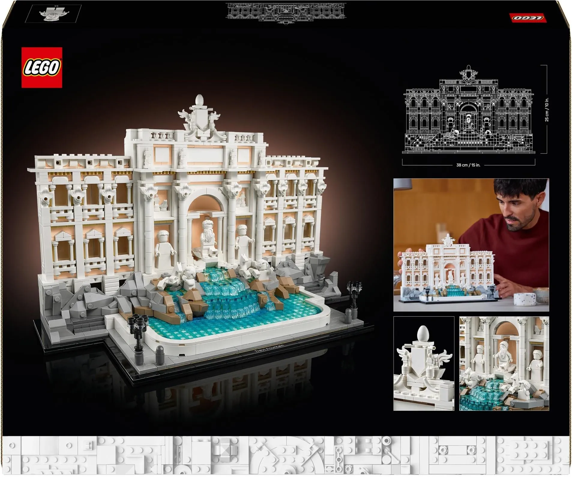 Конструктор LEGO Architecture 21062 Фонтан Треви