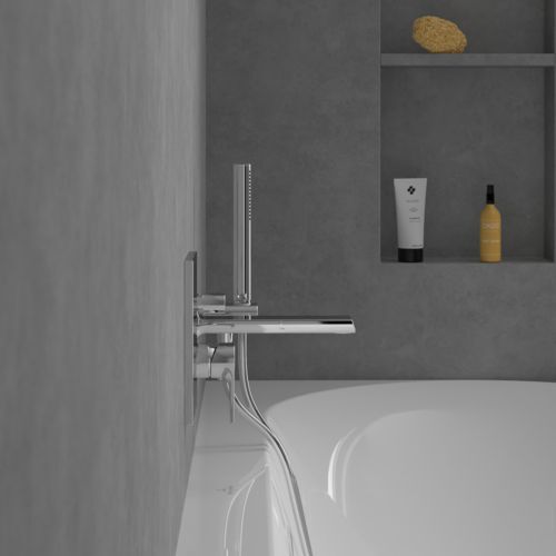 Встраиваемый смеситель для ванны с душем Villeroy & Boch Liberty (TVS10700500061)