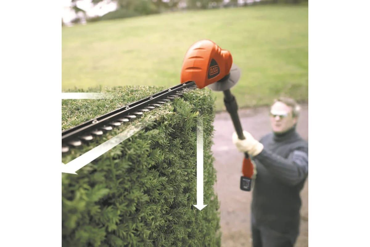 Высоторез аккумуляторный BLACK+DECKER GTC1843L20-QW, 2 Ач, 18 В