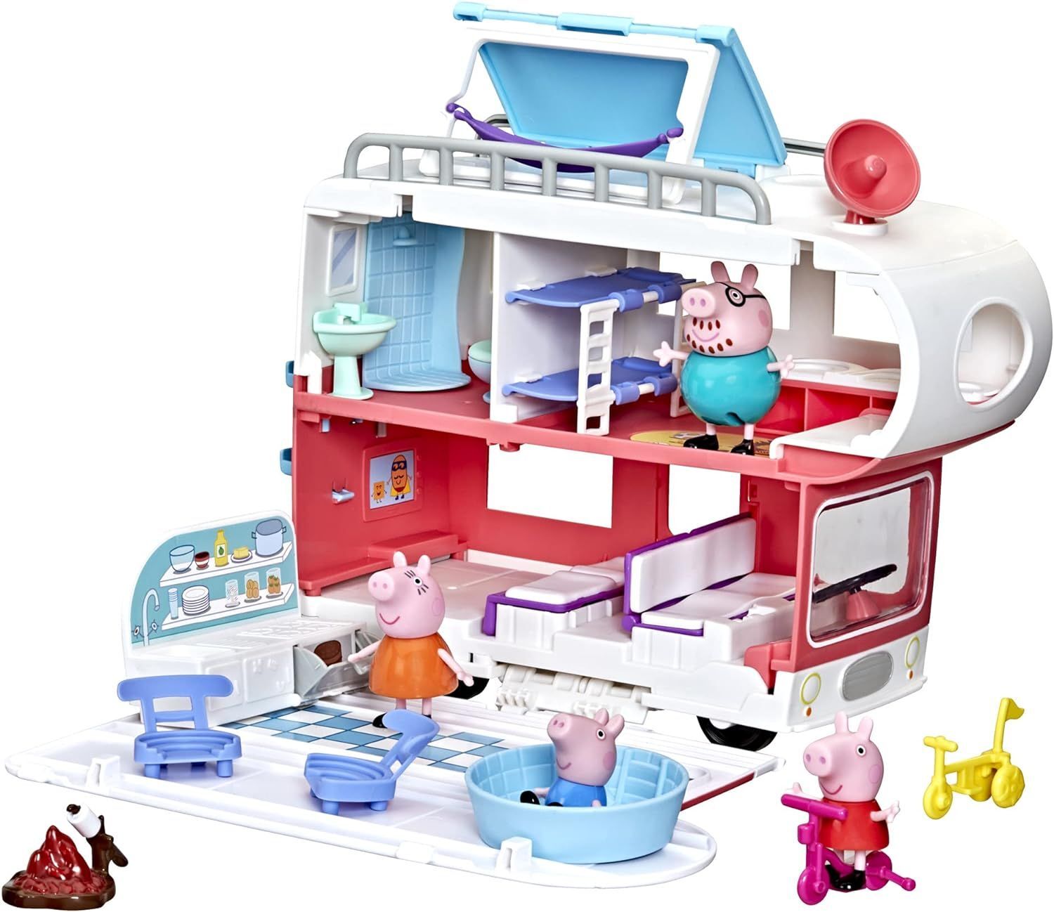 Свинка Пеппа семейный автодом Hasbro F2182