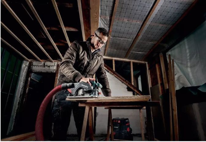 Пила дисковая аккумуляторная Metabo KS 18 LTX 57