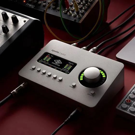 Universal Audio Apollo Solo Heritage Edition Настольный аудио-интерфейс с DSP для Mac/PC Thunderbolt 3