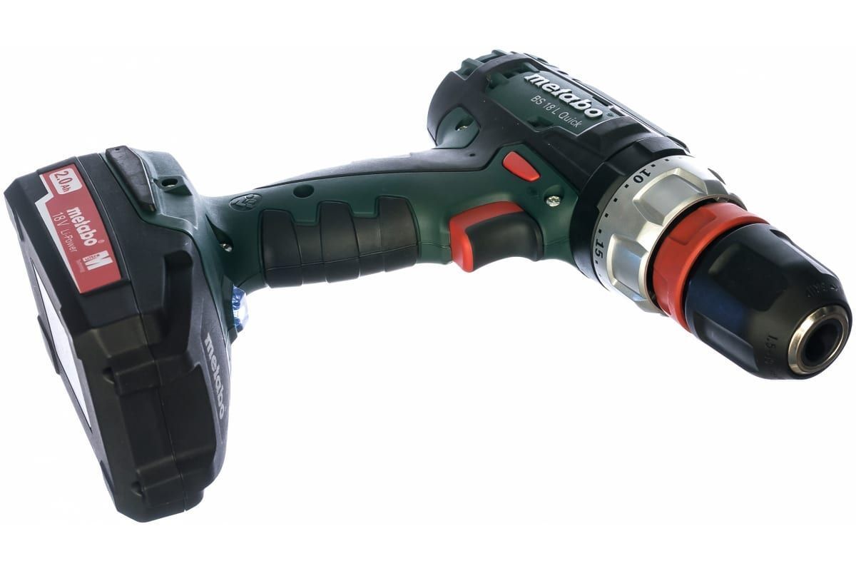 Аккумуляторная дрель-шуруповерт Metabo BS 18 L Quick 602320500