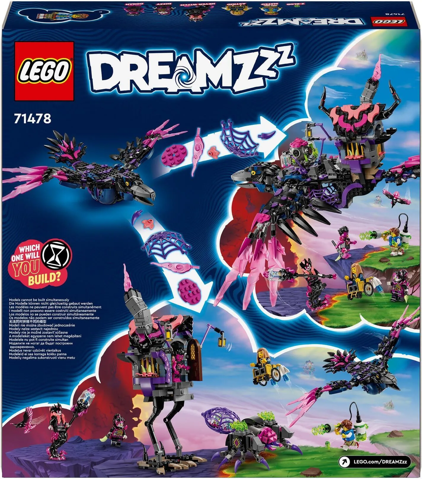 Конструктор LEGO DREAMZzz 71478 Северный ворон