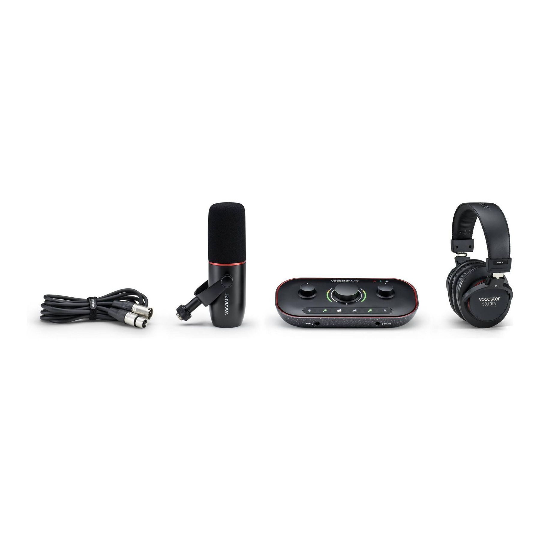 Комплект для звукозаписи Focusrite Vocaster Two Studio Podcast Set 380620