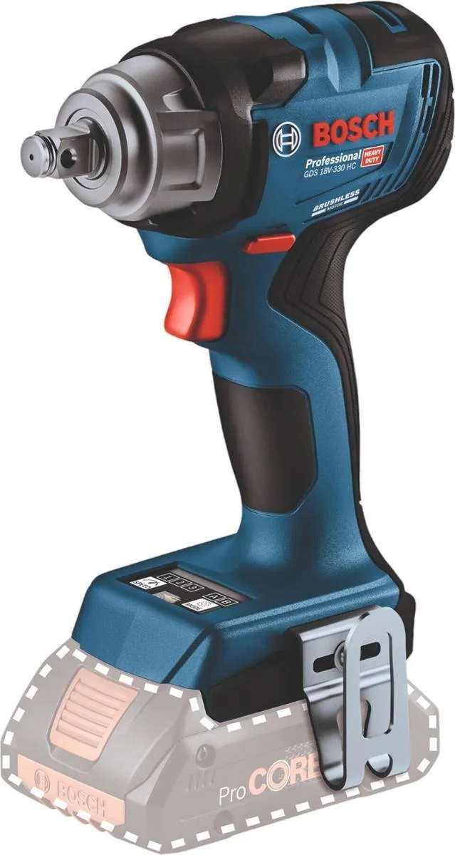 Аккумуляторный гайковёрт Bosch GDS 18V-330 HC Professional 06019L5003