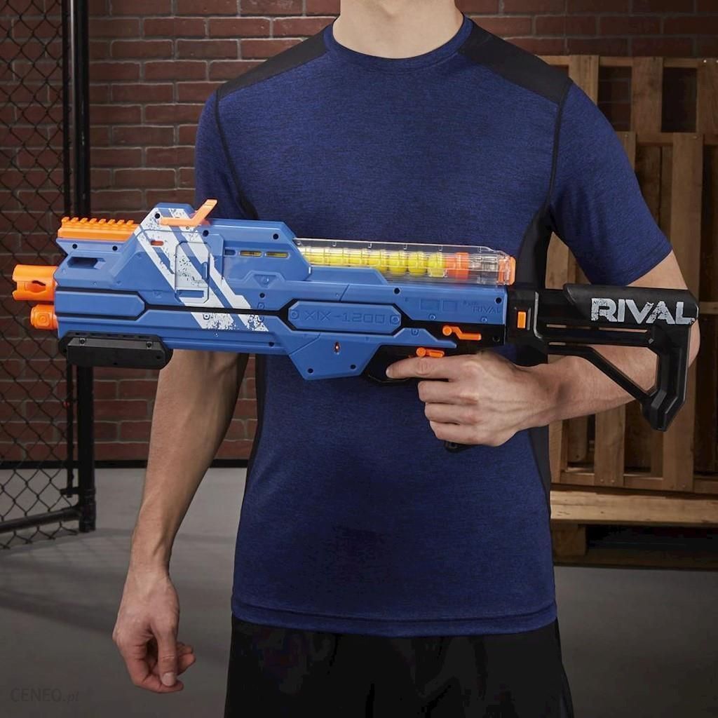 Бластер Nerf Райвал Гипноз XIX-1200 (E2901), синий
