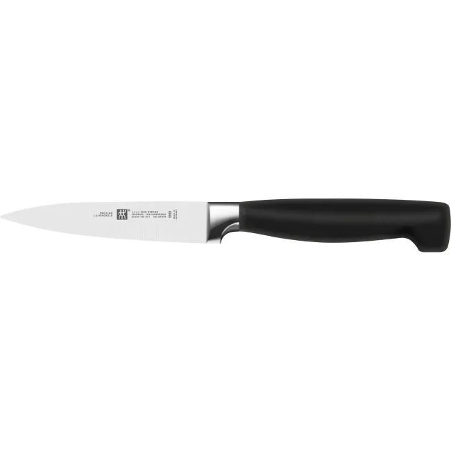 Набор из 3 ножей в самозатачивающемся блоке Zwilling Four Star 1009465 белый