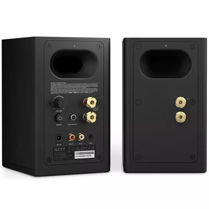 Настольные колонки NZXT Relay AP-SPKB2-EU, черный