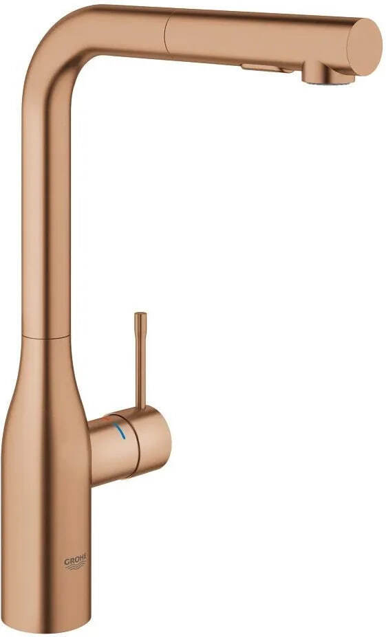 Смеситель для кухни Grohe Essence New Single Hole Brushed Warm Sunset 30270Dl0