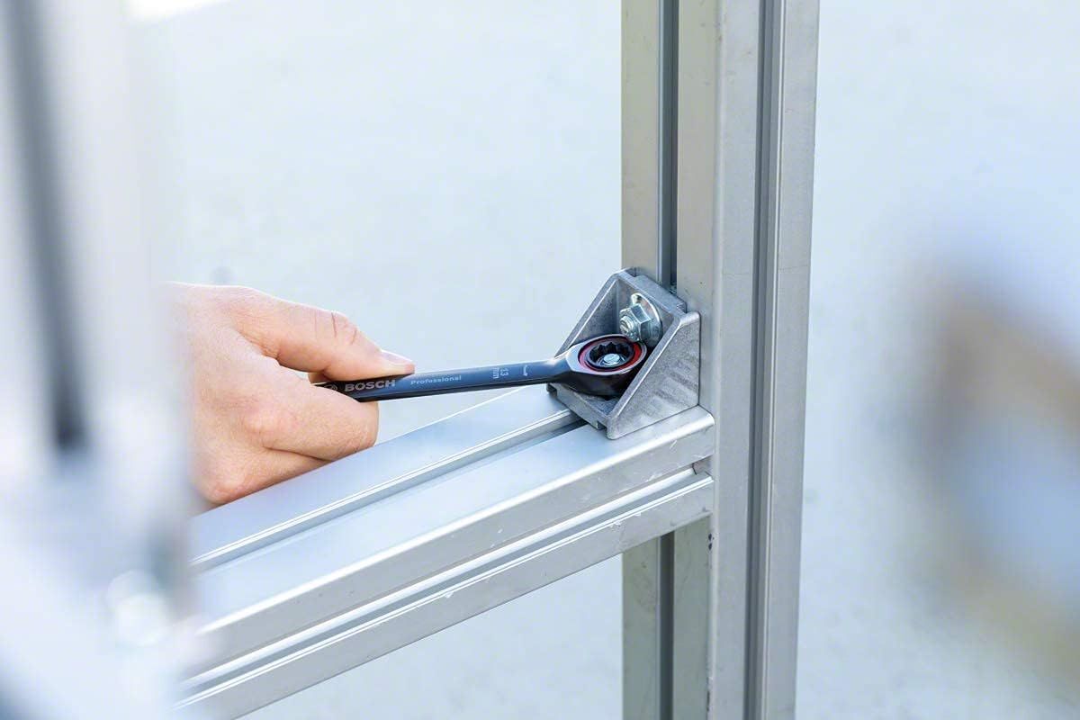 Профессиональный набор комбинированных ключей Bosch 1600A016BU, 10 шт. (8/10/12/13/14/15/16/17/18/19 мм, в чехле)