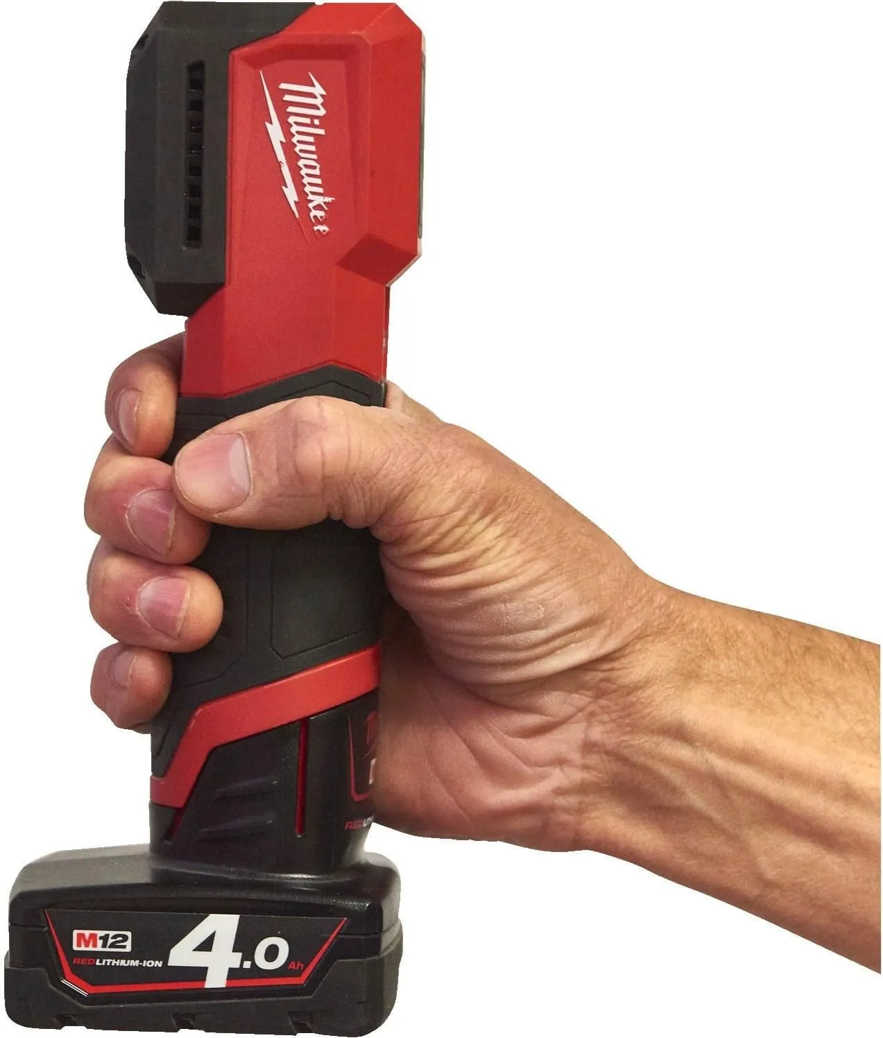 Аккумуляторный светодиодный фонарь Milwaukee M12 CML401 12 В, 1×4,0 А·ч АКБ, ЗУ