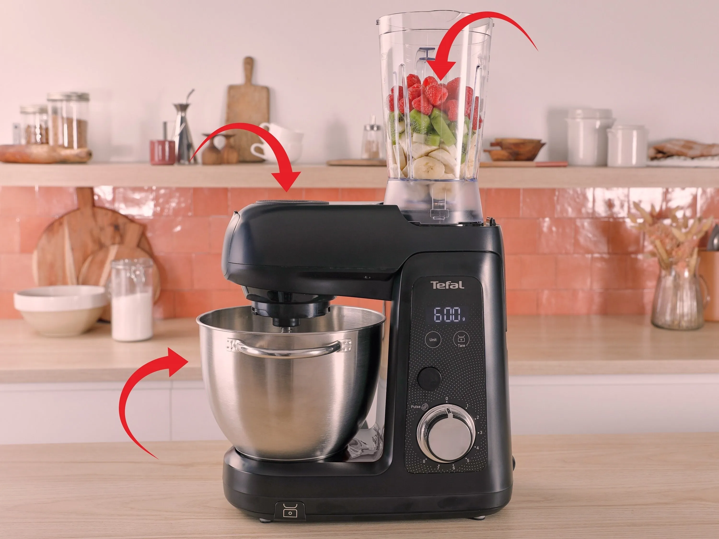 Кухонный комбайн Tefal Bake Partner Pro QB5458F0