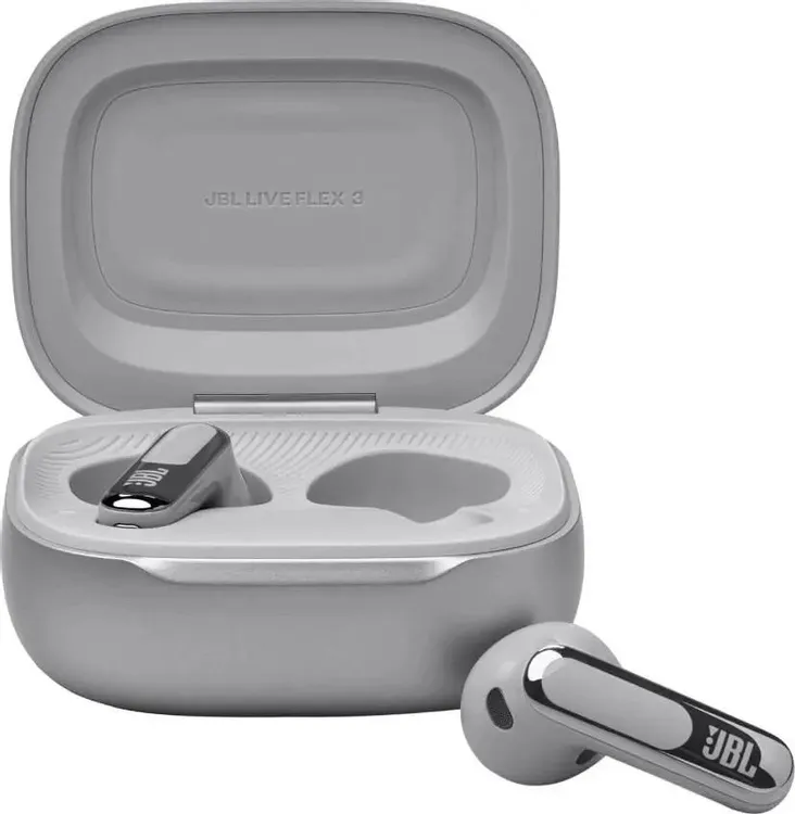 Беспроводные наушники JBL Live Flex 3 (JBLLIVEFLEX3SIL), серебристый