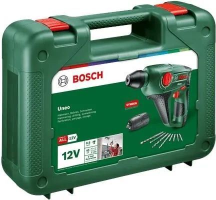 Перфоратор аккумуляторный Bosch Uneo 060398400D