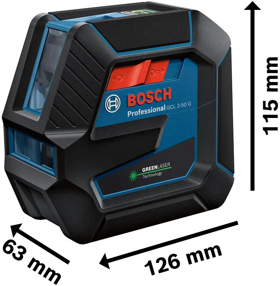 Лазерный уровень Bosch GCL 2-50 G Professional 0601066M01