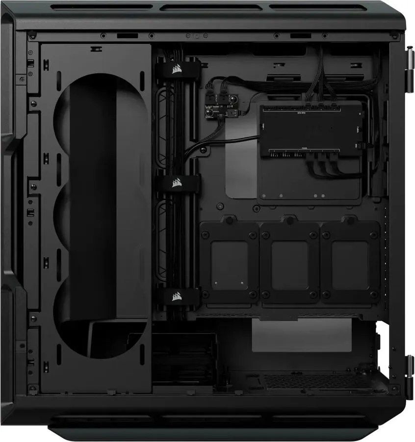 Корпус ATX Corsair iCUE 5000T RGB SMART, Midi-Tower, без БП, черный [cc-9011230-ww]