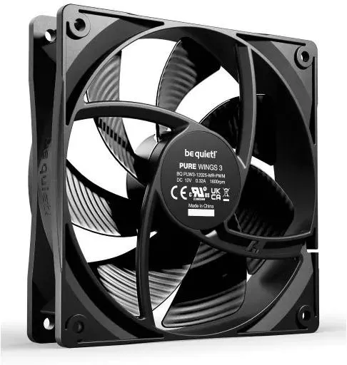 Кулер для корпуса Be Quiet! Pure Wings 3 120mm PWM