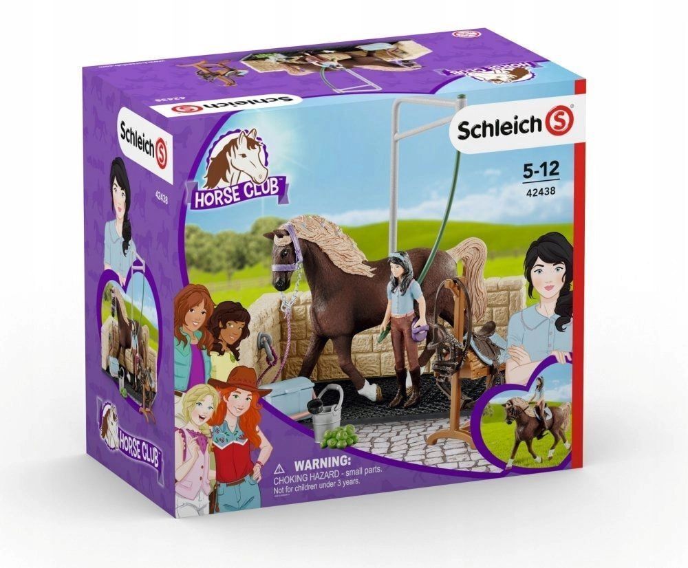 Мойка для лошадей Horse Club с Эмили и Луной Schleich 42438