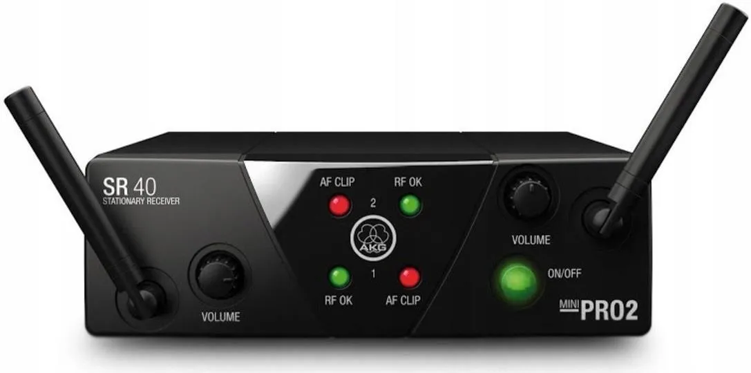 Беспроводная двойная вокальная радиосистема AKG WMS40 Mini2 Dual Vocal