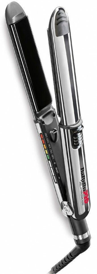 Выпрямитель BaBylissPRO BAB3000EPE, металлический с чёрными вставками
