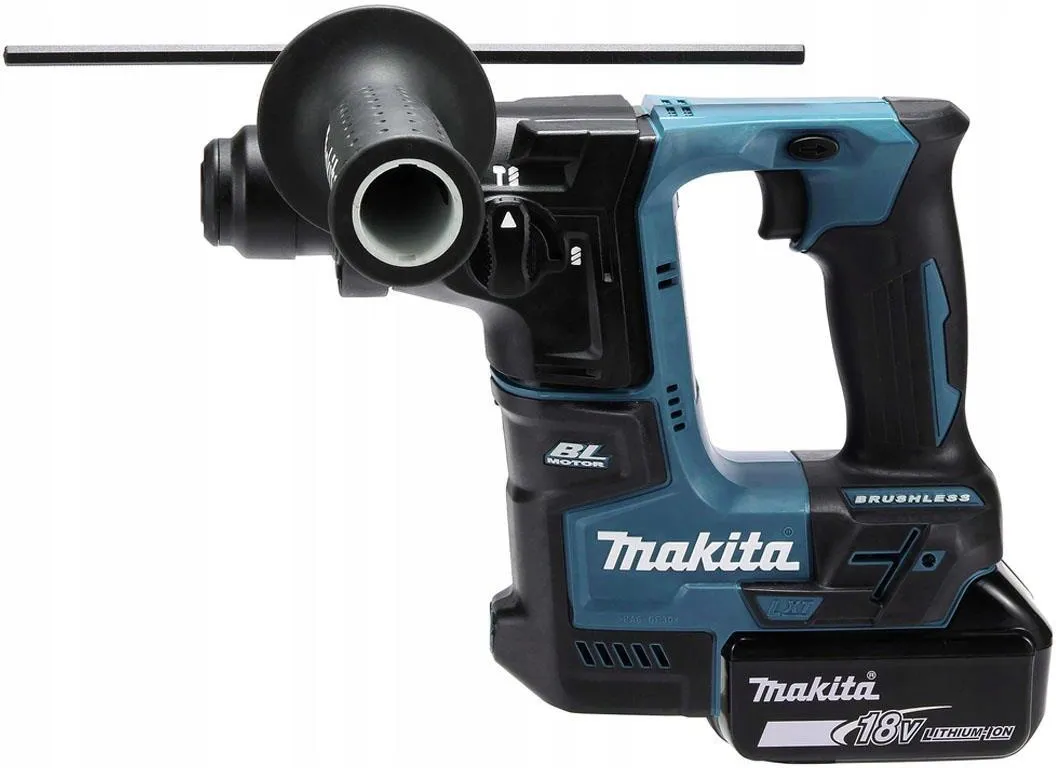 Аккумуляторный перфоратор SDS-Plus Makita DHR171RAX3 18 В, 2×2,0 А·ч АКБ, ЗУ, кейс