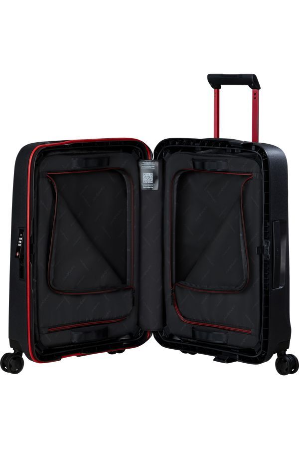 Чемодан Samsonite Essens 146911-4705, 55 см,39 л, Charcoal Red