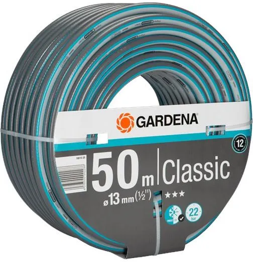 Садовый шланг Gardena Classic 1/2", 50 м 18010-20