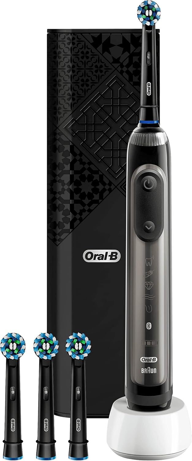 Электрическая зубная щетка Oral-B Genius X Luxe Edition, черная