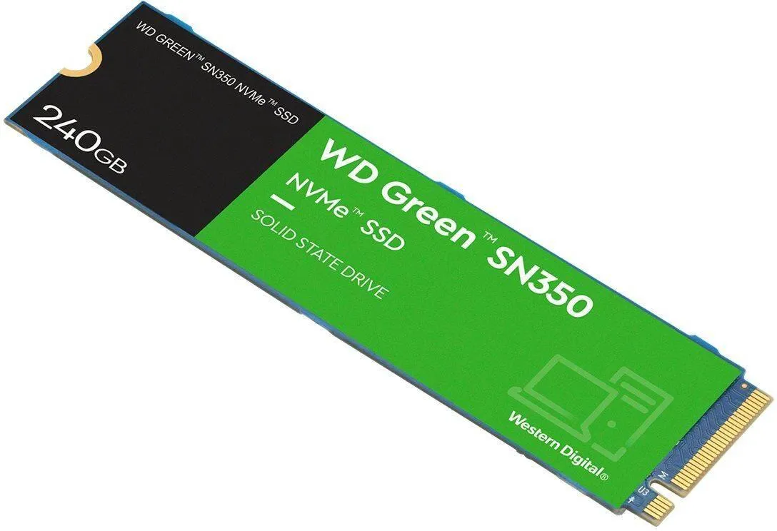 SSD-накопитель Western Digital Green SN350 250 ГБ M.2 (WDS250G2G0C)