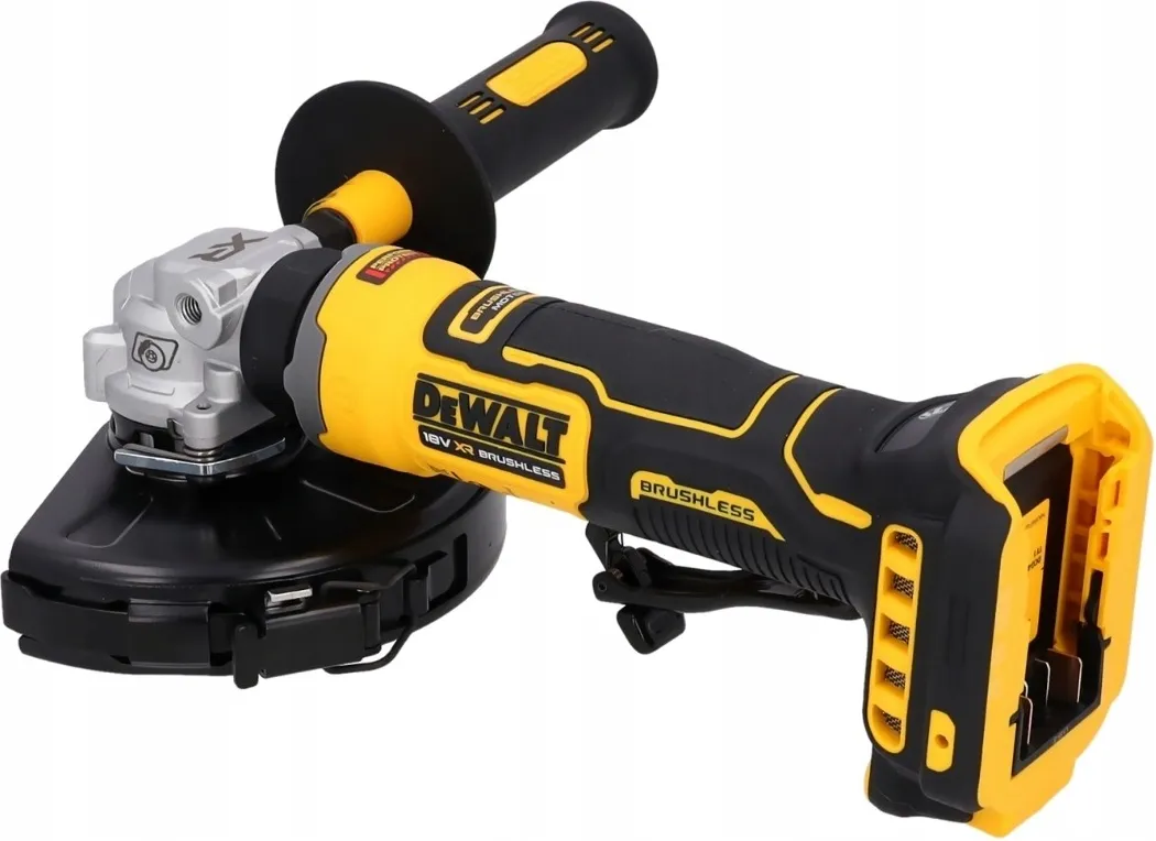 Аккумуляторная угловая шлифмашина (УШМ) DeWalt DCG404NT, без АКБ и ЗУ, в кейсе TSTAK