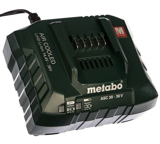 Аккумуляторы 2 шт. (4 А*ч; 18 В; Li-Ion) и ЗУ ASC 30-36 Basic-Set Metabo 685050000